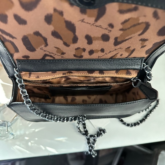 Aimee Kestenberg Black Fiery Chain Shoulder/Crossbody Bag - Picture 5 of 12